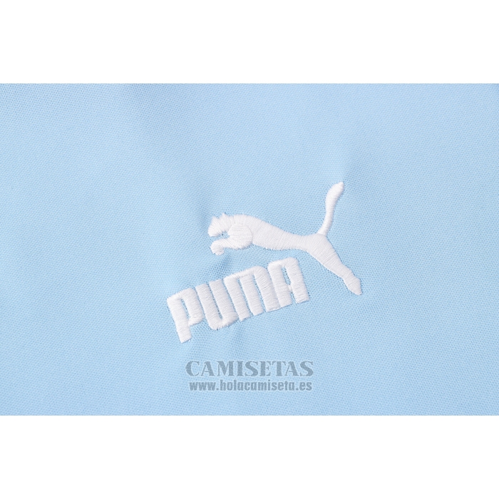 Chandal del Manchester City Manga Corta 202021-2022 Azul